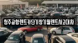 청주공항렌트카단기장기월렌트사고대차